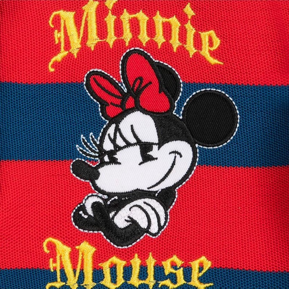Minnie Mouse Striped Polo Shirt Dress for Girls - Picture 2 of 4